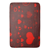 Tapis De Bain Cute Heart Modern (devant Vertical)