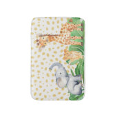 Tapis De Bain Cute Jungle Safari animal bébé et enfants baignade (Devant (Vertical))