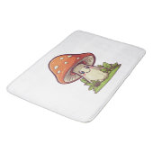 Tapis De Bain Cute kawaii style, La recherche de champignons (Angle)