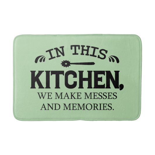 Tapis De Bain Cute kitchen messes memories  (Devant)