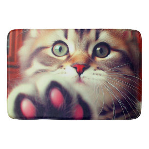 Tapis De Bain Cute Kitten