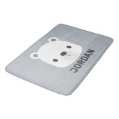 Tapis De Bain Cute Little Polar Bear (Angle)