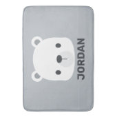 Tapis De Bain Cute Little Polar Bear (devant Vertical)