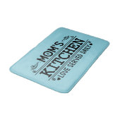 Tapis De Bain Cute Mom love kitchen word art (Angle)