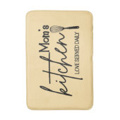 Tapis De Bain Cute Mom's kitchen word art (Devant (Vertical))