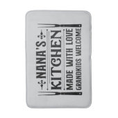 Tapis De Bain Cute Nana's kitchen word art (Devant (Vertical))
