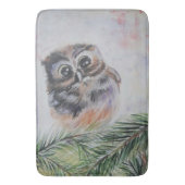 Tapis De Bain Cute Owl Bath Mat (devant Vertical)