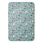 Tapis De Bain Cute Pal à neige (devant Vertical)