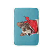 Tapis De Bain Cute Pembroke Welsh Corgi (Devant (Vertical))