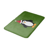 Tapis De Bain Cute Père Noël Penguin (Angle)
