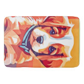 Tapis De Bain Cute Puppy Pop Art (Devant)