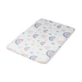 Tapis De Bain Cute Rainbows & Hearts Motif (Angle)