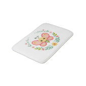 Tapis De Bain Cute, ressort/papillon (Angle)