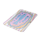 Tapis De Bain Cute Sardine Art (Angle)