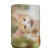 Tapis De Bain Cute Smiling Kitten Face Funny Cat Meow (Devant (Vertical))
