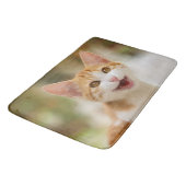 Tapis De Bain Cute Smiling Kitten Face Funny Cat Meow (Angle)