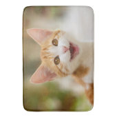Tapis De Bain Cute Smiling Kitten Face Funny Cat Meow (devant Vertical)