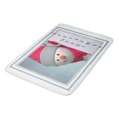 Tapis De Bain Cute Snowman (Angle)