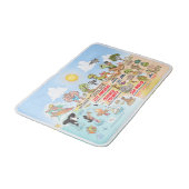 Tapis De Bain Cute SoCal Bath Mat (Angle)