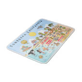 Tapis De Bain Cute SoCal Bath Mat (Angle)