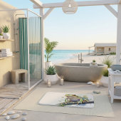 Tapis De Bain Cute Watercolor