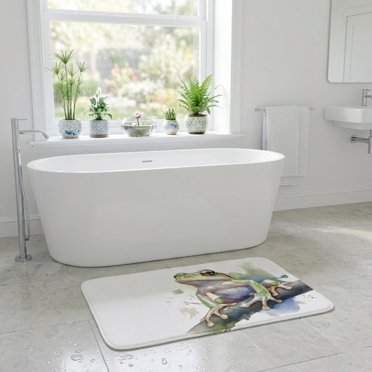 Tapis De Bain Cute Watercolor