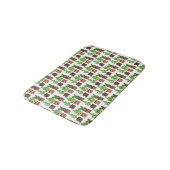 Tapis De Bain Cute Watercolor Cactus (Angle)