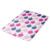 Tapis De Bain Cute Whales, Pattern of Whales, Sea Animals (Angle)