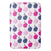 Tapis De Bain Cute Whales, Pattern of Whales, Sea Animals (devant Vertical)