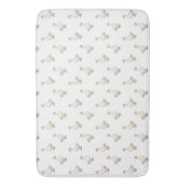 Tapis De Bain Cute White Goose Pattern (devant Vertical)