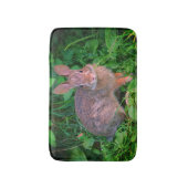 Tapis De Bain Cute Wild Brown Rabbit Faune (Devant (Vertical))