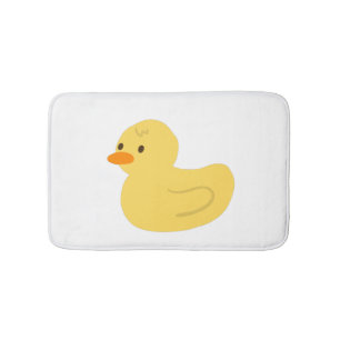 Tapis De Bain Cute Yellow Rubber Ducky Ducky Ducky Bathmat Graph
