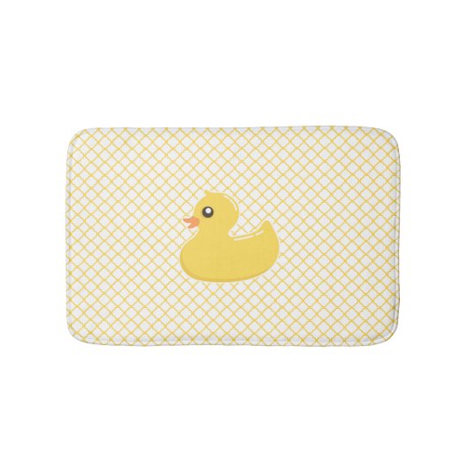 Tapis De Bain Cute Yellow Rubby Ducky Bath Mat (Devant)