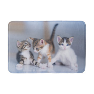 Tapis De Bain Cutest Baby Animals 3 Tabby Kittens