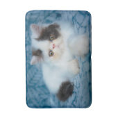 Tapis De Bain Cutest Baby Animals | Black & White Kitten (Devant (Vertical))