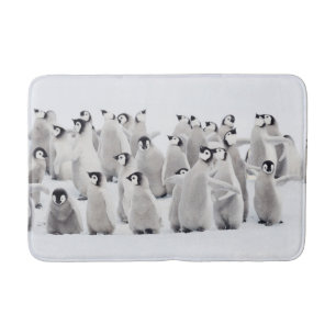 Tapis De Bain Cutest Baby Animals Emperor Penguin Chicks