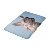 Tapis De Bain Cutest Baby Animals | French Bulldog Pink Bow (Angle)