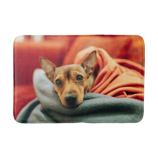 Tapis De Bain Cutest Baby Animals | Miniature Pinscher (Devant)