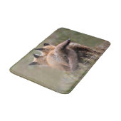 Tapis De Bain Cutest Baby Animals | Red Fox Kits Locking Tails (Angle)