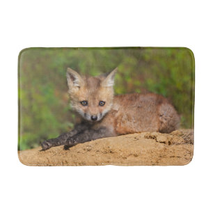 Tapis De Bain Cutest Baby Animals Red Fox Pup