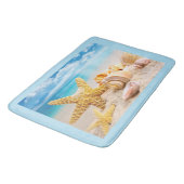 Tapis De Bain Cuve/Coques de mer (Angle)