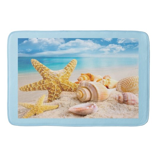 Tapis De Bain Cuve/Coques de mer (Devant)