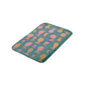 Tapis De Bain Cuve de poisson tropicale (Angle)