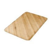 Tapis De Bain Cuve en bois Brown (Angle)
