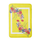 Tapis De Bain Cuve vintage Florale (Devant (Vertical))
