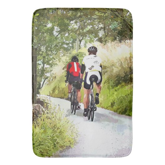 TAPIS DE BAIN CYCLISME (devant Vertical)