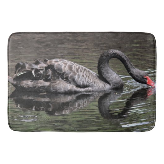Tapis De Bain Cygne noir (Devant)