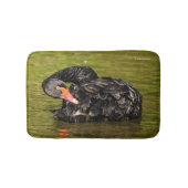 Tapis De Bain Cygne noir dans l'étang (Devant)