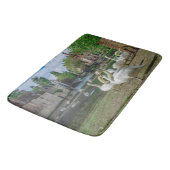 Tapis De Bain Cygnes blancs à Bruges (Angle)