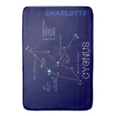 Tapis De Bain Cygnus de constellation de l'hémisphère nord (devant Vertical)